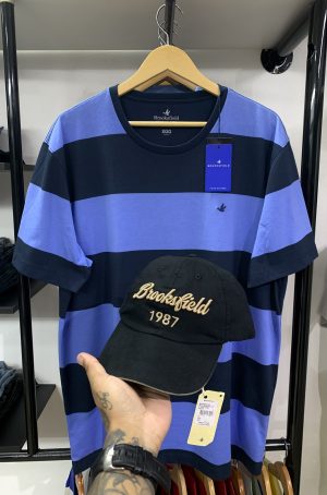 Camiseta Listrada Brooksfield