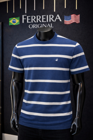 Camiseta Listrada Brooksfield