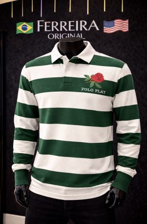 Polo Manga Longa Polo Play